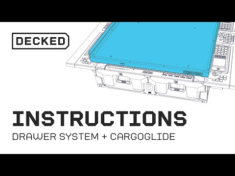 DECKED Installs | DECKED CargoGlide on Drawer System Using New Brackets