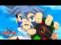 BEYBLADE Ep 45 Breaking The Ice Ep 46 First Strike