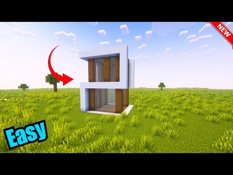 Insane! Build the Easiest Modern House in Minecraft 1.20