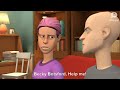Classic Caillou Hits Pinky Dinky Doo With A Frying Pan And Gets Grounded
