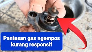 Download lagu SOLUSI MENGATASI MOTOR BEAT INJEKSI NGEMPOS SAAT DI GAS mp3