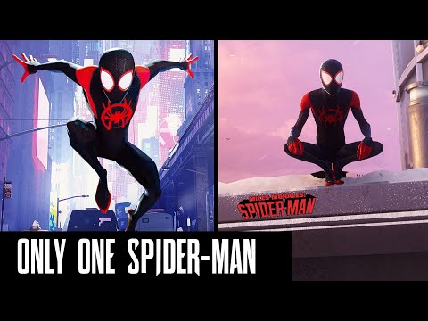 Miles Morales “Only One Spiderman” Recreation – Spider-Man: Into The Spiderverse Ending Recreated