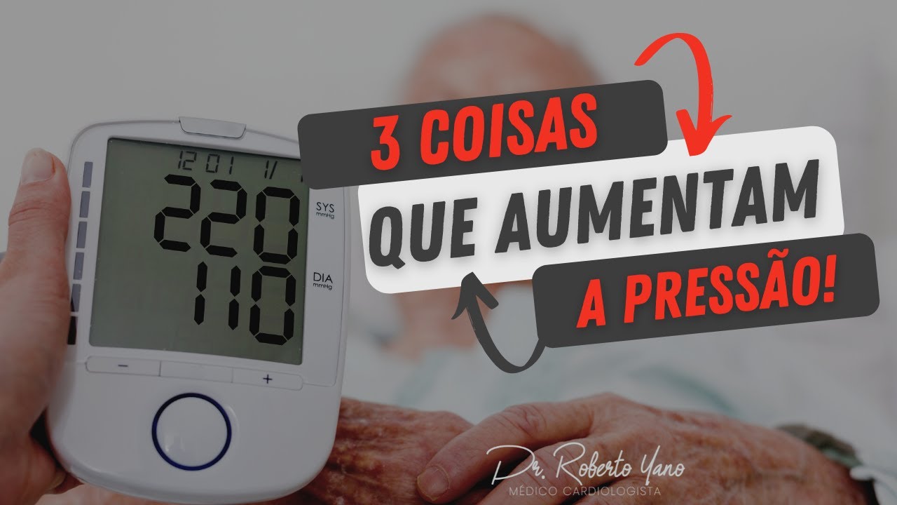 3 things that make your blood pressure increase.