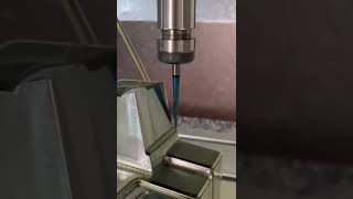Steel chamfering surface 📐💨⚙️#shorts