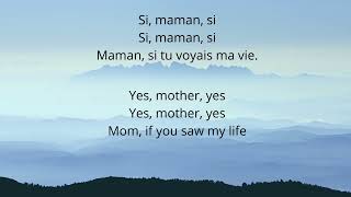 Si Maman Si Lyrics by France Gall English Lyrics French Paroles (&quot;If, Mama, If&quot;)