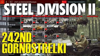 242-ya GORNOSTRELKOVAYA! Steel Division 2 Battlegroup Preview (Battle of Dukla Pass DLC)