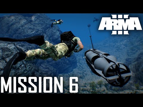 ARMA 3 Campaign walkthrough [ 2K 60+fps ] East Wind Mission 6 - Wet Work