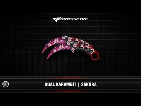 CF : Dual Karambit | Sakura