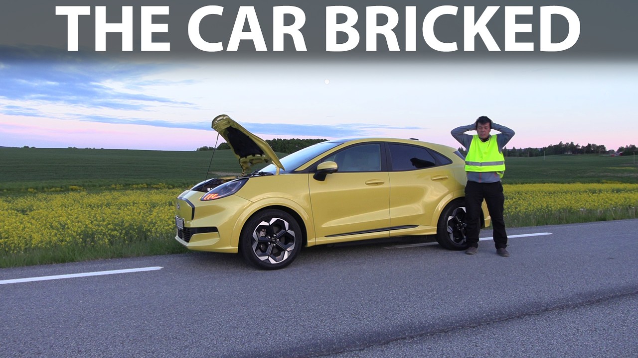 I drove Ford Puma until the battery died