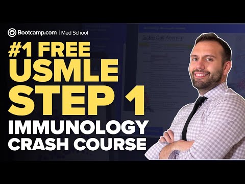 #1 FREE USMLE STEP 1 IMMUNOLOGY COURSE | 12-HOUR REVIEW |  Med School Bootcamp