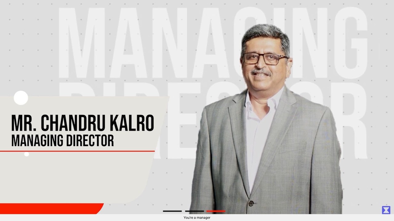 Prestige Mr Chandru Thank You Video