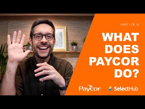 An independent third-party review from SelectHub detailing the features and functionality of the Paycor HR and payroll software.