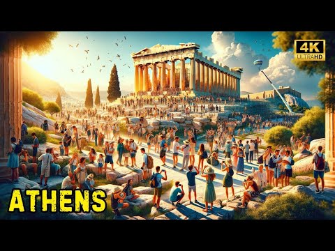 ATHENS, GREECE - DISCOVER THE ACROPOLIS: THE MOST VISITED HISTORICAL SITE 🌟 4K WALKING TOUR