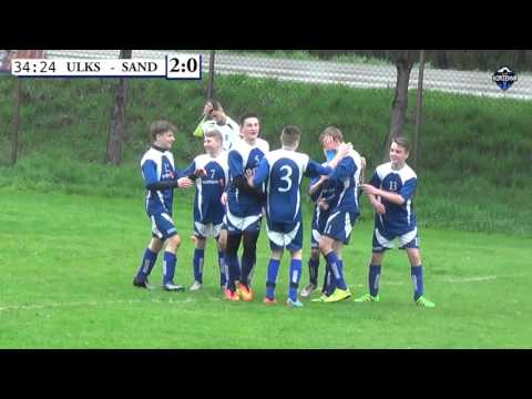 I Liga Trampkarze: Skrót meczu ULKS Korzenna - Sandecja II Nowy Sącz 4:3 (2:0) 09.04.2016r.