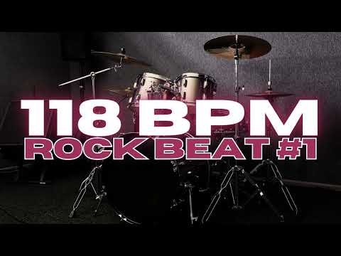 118 BPM - Rock Drum Beat - Loop 1