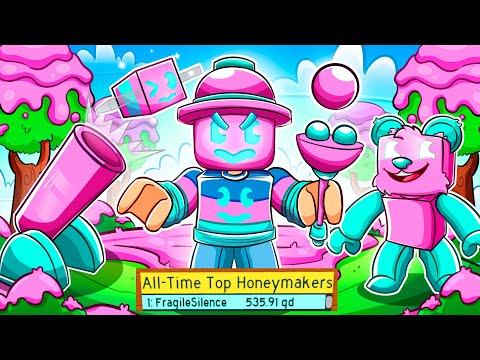 The Rise Of The Top 1 Honeymaker & BEST White Hive FragileSilence 535QD Honey (Bee Swarm Simulator)