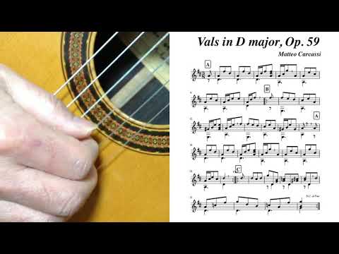 Opus 59 Part 1 No 15 - Waltz In F Major - Matteo Carcassi