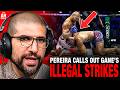 Alex Pereira GOES OFF On Ciryl Gane S Illegal Back Of Head Shots Demands Rematch Helwani Reacts
