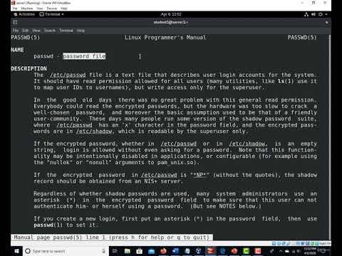 Linux Systems Administrator Master Class:3-2  manual pages