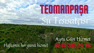 Teomanpaşa Su Tesisatçısı 0242 345 25 26
