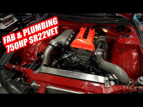 Fabrication and Dry Sump Lines for 750hp SR22VET - JET200 Prep for World Time Attack 2023 Part 4