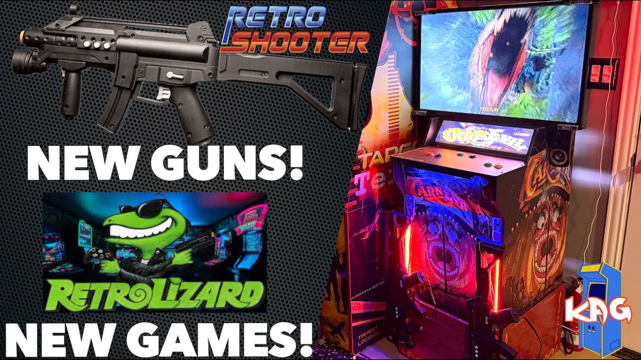 Upgrading my Light Gun MAME Cabinet with Retro Shooter MX24's & Retro Shooter's Game Build