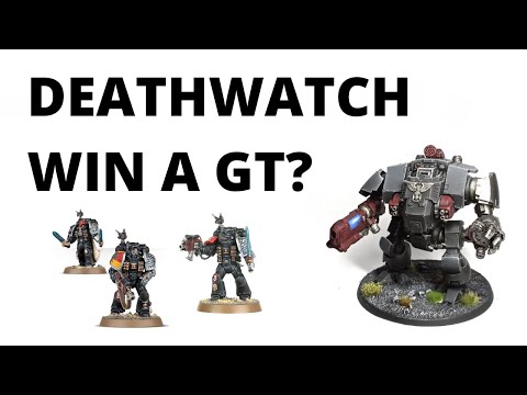 Competitive Deathwatch Army List - John Lennon's GT Winning Roster!