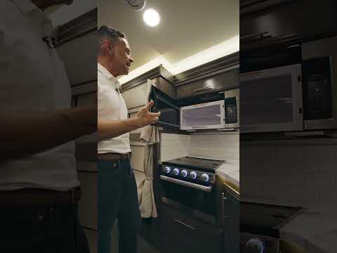 2025 Vision - Residential Microwave - Vision Gas Class A Motorhome - Top 10 Features Benefits - Entegra Coach