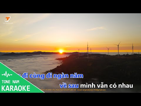 KARAOKE Tone Nam | LÀ ANH - PHẠM LỊCH Cover ( Beat Chuẩn Có Bè Đã Hạ Tone)