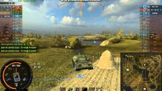 9티어로 포슈155 3발 전탄 튕기기.