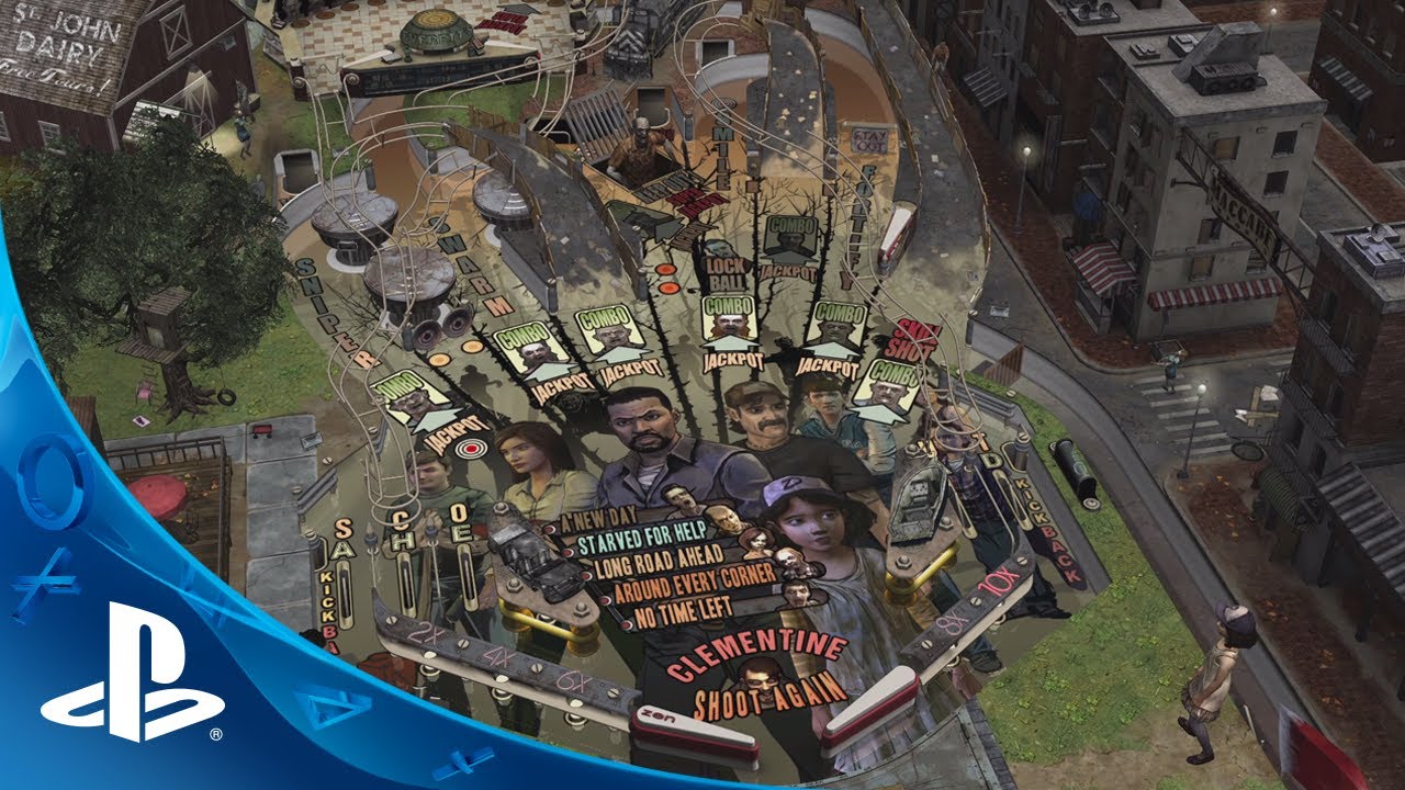 The Walking Dead Coming to Zen Pinball 2 on PS4, PS3, PS Vita