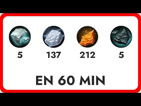 Farmen von Kyparit, Geistereisenerz, Schwarzes Trilliumerz und Weißes Trilliumerz