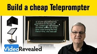 Make your own cheap Teleprompter