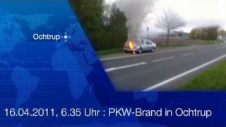 preview picture of video 'PKW Brand Ochtrup Metelen'