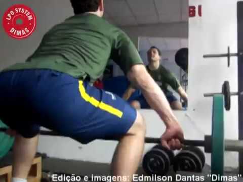 Tiago Camilo e Rafael Silva, treino de LPO SYSTEM DIMAS 8/1/12 Levantamento de Peso Olímpico