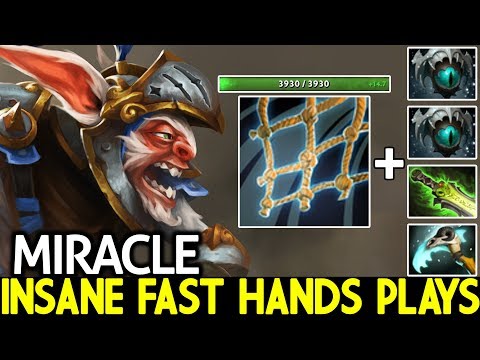 Miracle- [Meepo] Insane Fast Hands Plays Epic 1v9 Gameplay 7.21 Dota 2