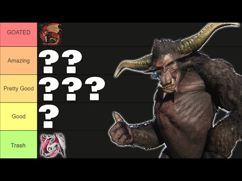 Ranking ALL 16 Flagships in Monster Hunter!