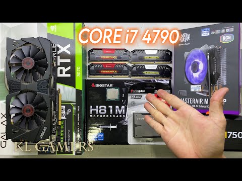 intel Core i7 4790 Biostar H81M H V3 CORSAIR VENGEANCE ASUS GTX970 Strix Gaming PC Build Benchmark