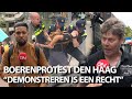 Boerenprotest Den Haag: “Demonstreren is een recht”