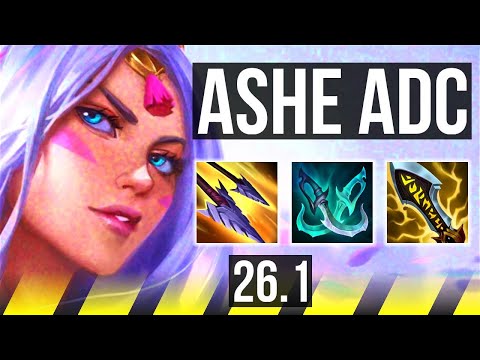 ASHE & Nautilus vs APHELIOS & Lulu (ADC) | Good KDA: 13/1/10 | EUNE Master | 26.1