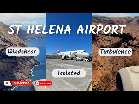 🇸🇭DANGEROUS Airport in the MIDDLE of the Atlantic Ocean