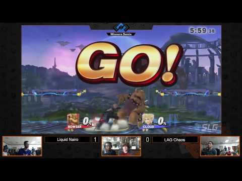Smash 4 Ever #38 - Liquid Nairo (Cloud) vs LAG Chaos (Lucina, Bowser) - Winners