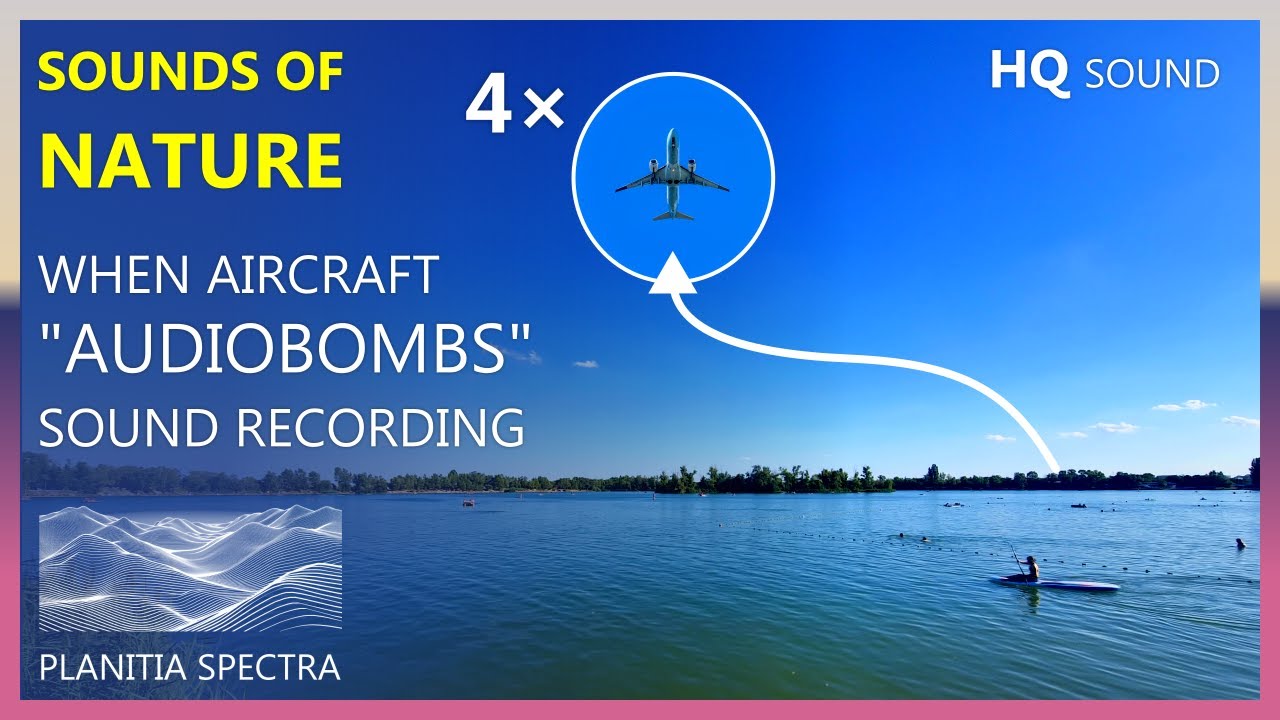 4 Times When Aircraft "Audiobombed" Otherwise Promising Ambient Sound Recordings of Nature