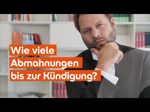 Wie viele Abmahnungen bis zur Kündigung? Unser SRH Lawcast klärt auf!