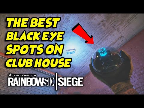 AMAZING Valkyrie Cameras/Black Eye Spots On Club House - Rainbow Six Siege