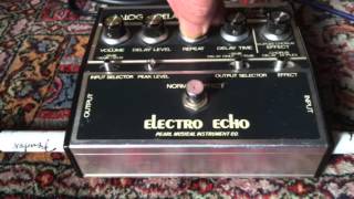 Video thumbnail for Pearl F-605 Analog Delay s/n 500270 by Marcus Serck