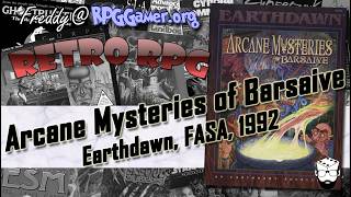 Arcane Mysteries of Barsaive (Earthdawn, FASA, 1997) | Retro RPG