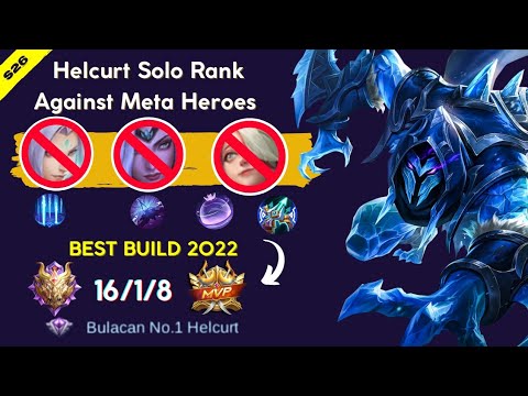 Helcurt Solo Rank Best Build Against Meta Heroes