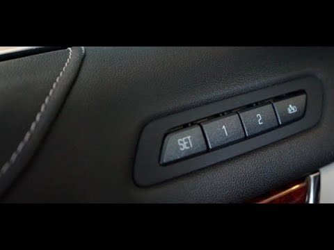 How to program memory seats on GMC, Chevrolet, Buick, or Cadillac