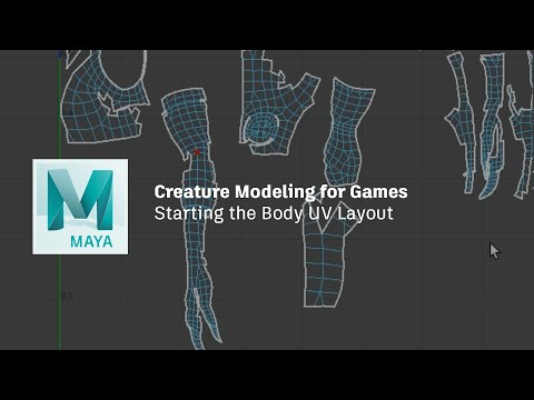 3D Creature Modeling for Games with Maya and ZBrush - Lesson 15 / 22